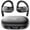 OpenWear, variant on TOZO Open Ear Clip on Earbud, Open Ear Bluetooth 5.4 Wireless Headphones, 40H, Stereo Bass, App-Controlled 32EQ, Lightweight Waterproof Comfort Fit Sports Running Workout, Black