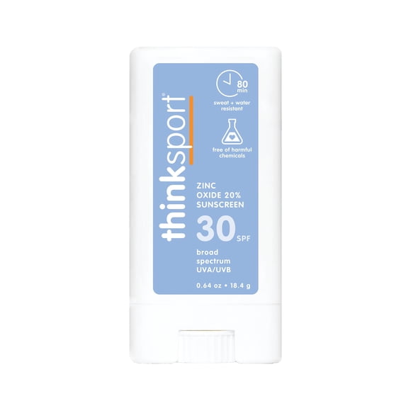 Protector solar en barra THINK Thinksport SPF 30, 18,9 ml, resistente al agua