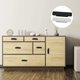 thumbnail image 4 of tiradores autoadhesivos con 16 cintas de doble cara para puertas, ventanas, cajones, armarios, puertas de cristal, blanco y negro, 4 of 4