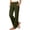 Army Green, variant on Noric Women High Waist Straight Golf Pants Stretch Lightweight with Pockets for Golf Training Yoga Commute Trousers