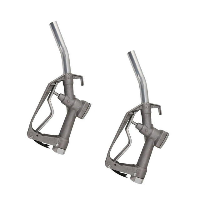 2 Piezas de Aleación de Aluminio 0-90L / Min Boquilla Dispensadora de Dispensador de Aceite de Diésel Manual Zulema Dispensador de gasolina manual