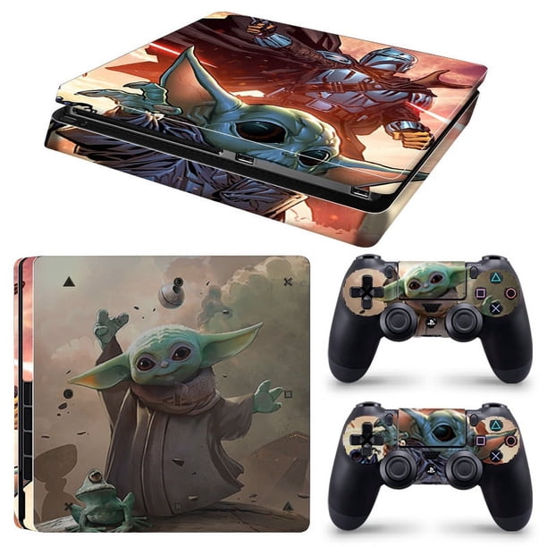 PS4 Silm Game Console Skin Sticker Color Cartoon Personality Anti-scratch Non-slip Film Suitable For PS4 Silm Game Console Skin Sticker Color Cartoon Personality Anti-scratch Non-slip Film