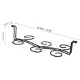thumbnail image 3 of Sonew Iron Hanging 6 Bottles Wine Cup Rack Glass Holder Display Shelf Organizer ,Wine Cup Rack,Iron Cup Rack, 3 of 8