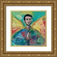 thumbnail image 1 of Trujillo, Jose 20x20 Gold Ornate Wood Framed with Double Matting Museum Art Print Titled - The Little Angel, 1 of 4