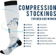 thumbnail image 4 of FREEAMG Compression Socks for Women and Men, 1 Pair, 4 of 7