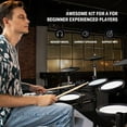 Donner Electric Drum Set with 329 Sounds, Mesh Pad Drums Kit for Adults