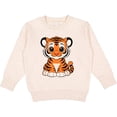 thumbnail image 2 of Inktastic Cute Baby Tiger Toddler Sweatshirt, 2 of 4