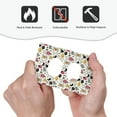 thumbnail image 4 of DouZhe 1-Gang Duplex Outlet Cover, Eye Strawberry Doodle Decorative Wall Plates, 4 of 7