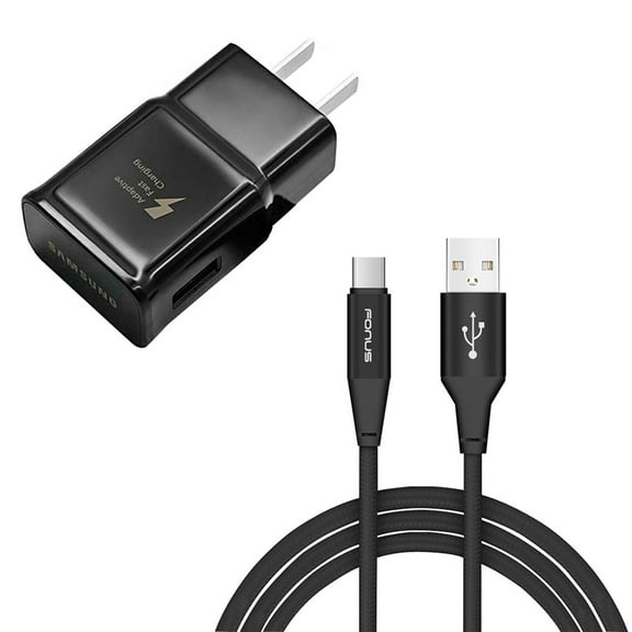 Fast Home Charger for Samsung Galaxy Note 10/Plus - Type-C 6ft USB Cable Quick Power Adapter Travel for Galaxy Note 10/Plus