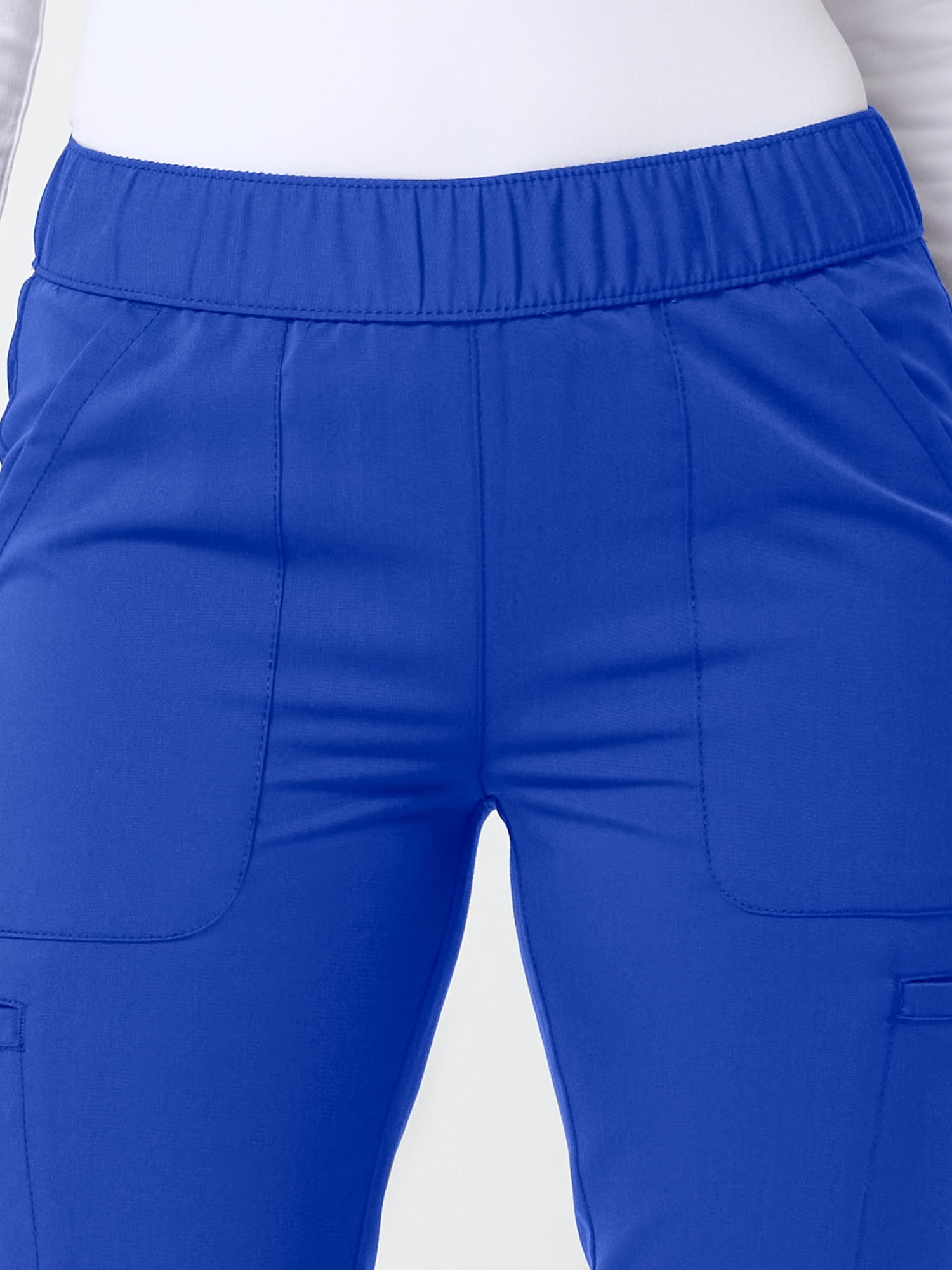 Scrubstar Ultimate Women’s Petite Antimicrobial Cargo Jogger Scrub Pant, Sizes XS–XL