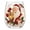 (Santa Claus A), variant on 2D Christmas Glass Cup, 6-Style Holiday Printed Glassware with Santa Reindeer Snowman Christmas Tree Artwork, Decorative Drink Cup for Winter Home, Parties and Gifts