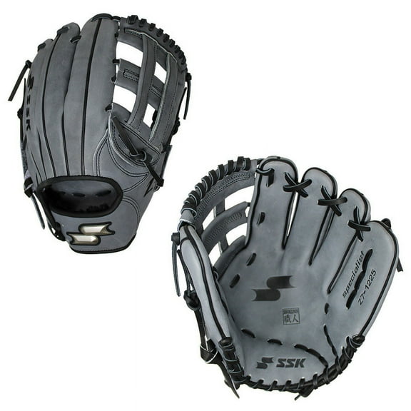 SSK Z7 Specialist 12.25" Baseball Glove Z7-1225GRYBLK3
