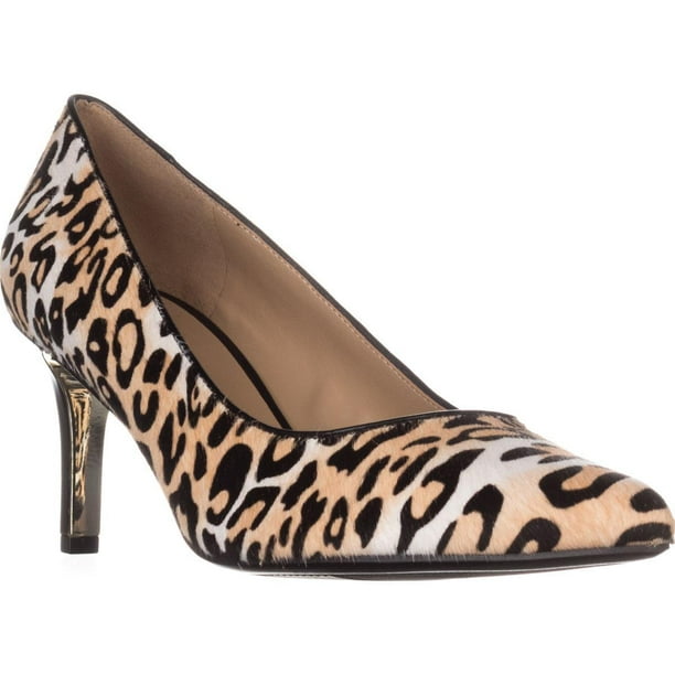 Naturalizer - Womens naturalizer Natalie 2 Comfort Heels, Cheetah, 7 WW US - Walmart.com