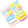 thumbnail image 1 of FUTUREORYY 24Set Multicolored Led Wristbands Assorted Color Silicone Wristbands for Events Adults Night Running, 1 of 5