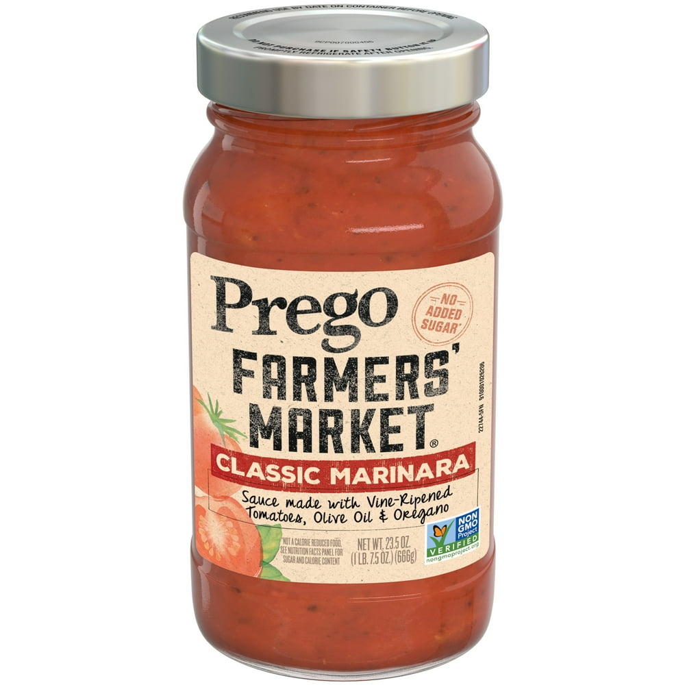 Prego Farmers' Market Classic Marinara, 23.5 oz.
