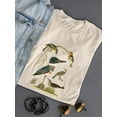 thumbnail image 3 of Antique Kingfisher T-Shirt Women -Alexander Wilson Designs, Female Medium, 3 of 4