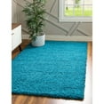 thumbnail image 5 of Shag Laurian Collection Area Rug 8'x10' Oval - Turquoise, 5 of 5