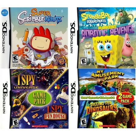 4 for $9.80: Nintendo DS Games