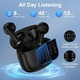 thumbnail image 2 of Wireless Earbuds Bluetooth Headphones for Samsung Galaxy S25 Ultra Edge A17 A16 A15 A54 A36 S24 S23 S22,60H Long Playtime LED Power Display IP7 Waterproof in Ear Earphone with Mic for iPhone 17 16e, 2 of 7