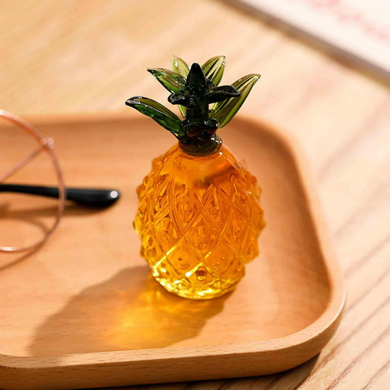 Crystal Fruit Pineapple Ornament Home Desk Tabletop Showpiece for Home  Decor Gift for Birthday Decoration Props 