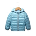 thumbnail image 1 of AAMILIFE Girls Winter Jacket Light Down Coat Hooded Outerwear Children Clothing 2-8 Years, 1 of 3