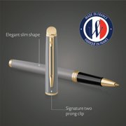 Waterman Hémisphère Rollerball Pen | Stone Grey (The Understated Edit Collection) | Fine Point with Black Ink | Gift Box