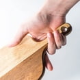 thumbnail image 4 of ACDANC 2026 New Charcuterie Boards,Irregular Handle Wooden Cutting Board for Kitchen,41X12Cm Acacia Wood Charcuterie Board for Kitchen,Party,Cheese Platter,Appetizers, 4 of 5