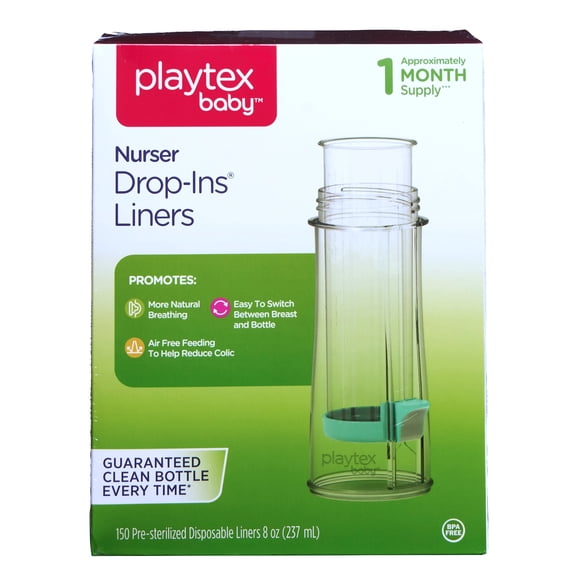Playtex Baby Drop-Ins Liners, 8 oz, 150 Count