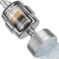 thumbnail image 2 of solutions Vortex-Action Shower Filter & Swivel Shower  -  Redox Purification with Copper-Zinc KDF for Hard Water - Reduces Chlorine & Heavy Metals - Revitalizes  & Hair (Full Set), 2 of 7