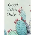 thumbnail image 3 of Urquhart, Elizabeth 12x14 Black Modern Framed Museum Art Print Titled - Good Vibes Only, 3 of 5