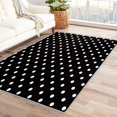 thumbnail image 1 of Polka Dot Area Rugs for Bedroom Living Room - 2x3 ft - Simple Carpet for Home Decor - Simple Patterned Decorative Indoor Small Rug - Washable & Soft & Non Slip & Low Pile (ZL&162), 1 of 6