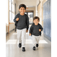 thumbnail image 5 of ClassExceed Kids Boys & Girls Fleece Crewneck Sweatshirt, Charcoal Heather, XS, 5 of 8