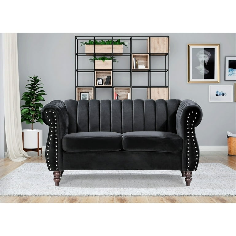 Chesterfield rolled arm loveseat online