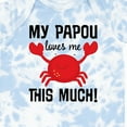 thumbnail image 4 of Inktastic My Papou Loves Me Boys or Girls Baby Bodysuit, 4 of 5