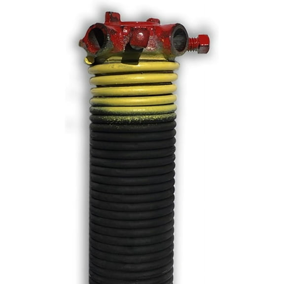 DURA-LIFT .207 x 1.75" x 23" Torsion Garage Door Spring (Yellow, Right Wound)