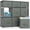 Grey, variant on 6 Cube Storage Organizer, Closet Organizers and Storage, Cube Storage Shelf, Easy to Assemble with Storage Drawers, DIY Closet Cube Organizer for Living Room, Bedroom, Dorm Room-Black