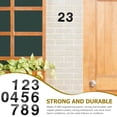 thumbnail image 4 of 10pcs Self Adhesive House Hotel Numbers 0-9 Mailbox Number House Decor Number, 4 of 8