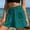 *Green, variant on Women’s Elastic High Waist Drawstring Shorts with Pockets,Casual Loose Fit Summer Shorts Black,Women's Plus XXL