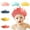 Blue (A), variant on Shower Cap for Kids Crown Baby Shower Caps Hair Washing Hat for Toddlers Adjustable Silicone Baby Bath Hat- the Baby Bath More Fun, Prevent Water Backflow