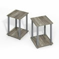 thumbnail image 3 of Pemberly Row Contemporary End Table in Set of Two in Gray Oak/Gray, 3 of 6