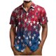 thumbnail image 2 of Blusa y camisa de manga corta con cuello vuelto Camisa casual para hombre Camisa de bolos vintage de manga corta Camisas de verano Camisa abotonada Blusa para hombre Poliéster, 2 of 5
