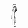 thumbnail image 3 of Leeye Feather Design Stainless Steel Fork and Knife Set, Decorative Cutlery Pair with Sculpted Handles for Elegant Dining, 3 of 4