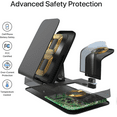 thumbnail image 5 of Wireless Charger, 3 in 1 Wireless Charging Station, Fast Wireless Charger Stand for iPhone 13/12/11/Pro/Max/XS/XR/X/8/Plus, for Apple Watch 7/6/5/4/3/2/1SE, for AirPods 2/Pro(Black), 5 of 8