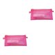 thumbnail image 3 of Inteprter Bolsa transparente de doble rejilla con cremallera para documentos, suministros de papelería de oficina, PVC, A4/A5/A6/B5 Type8 NO8, 3 of 5