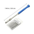 thumbnail image 2 of Herramienta de perforación de 11 PCS Driller Driller Drill Semiautomático (azul, plata), 2 of 4