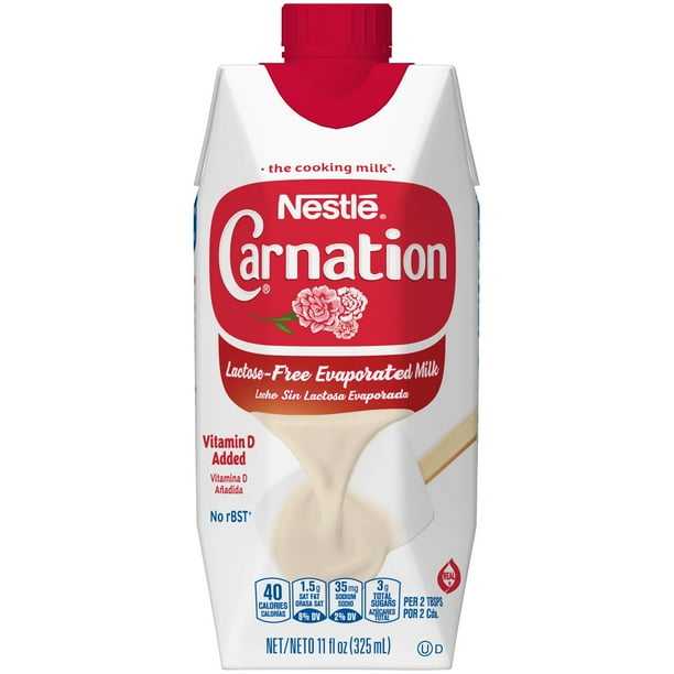 Nestle Carnation Lactose Free Evaporated Milk, Vitamin D Added, 11 fl