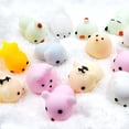 thumbnail image 4 of Donut blando de unicornio y palomitas de maíz Jumbo Kawaii, juguete para apretar antiestrés de crecimiento lento para bebés y niños, regalo pequeño, 4 of 5