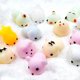 thumbnail image 4 of Donut blando de unicornio y palomitas de maíz Jumbo Kawaii, juguete para apretar antiestrés de crecimiento lento para bebés y niños, regalo pequeño, 4 of 5