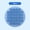 Blue, variant on Back and Foot Scrubber Pad, Round Exfoliating Massage Mat with Suction Cups, Non-Slip TPE Dead Skin Remover for Shower Bathroom