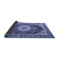 thumbnail image 2 of Ahgly Company Indoor Rectangle Medallion Blue Traditional Area Rugs, 4' x 6', 2 of 4